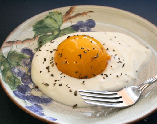 Orange Peach Dessert Bowl 04