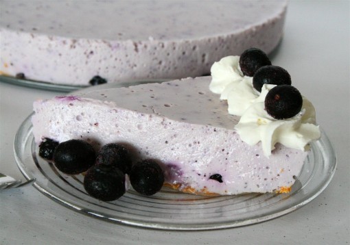 Blueberry No-Bake Cheesecake 001