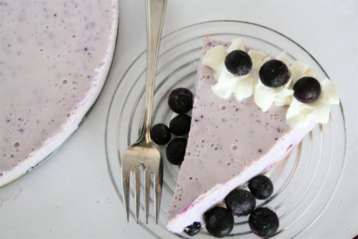 Blueberry No-Bake Cheesecake 02