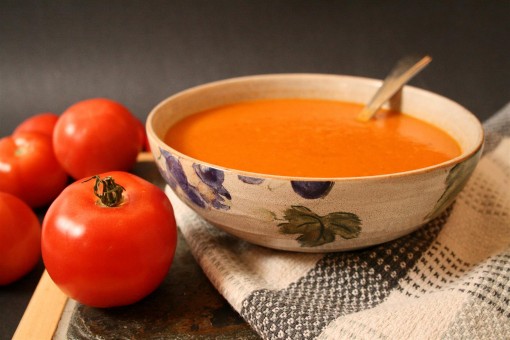 Creamy Vegan Tomato Soup 05