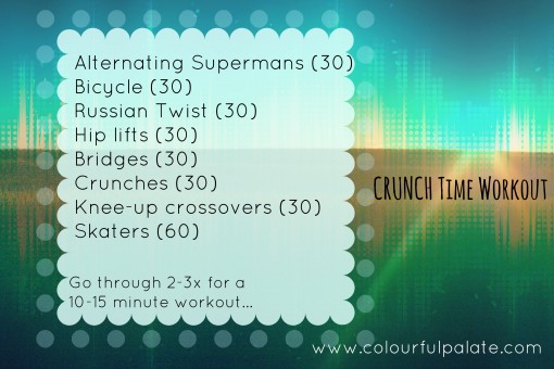 Crunch Time Workout