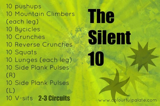 The Silent 10 Workout
