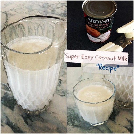 Easiest Coconut Milk in the World