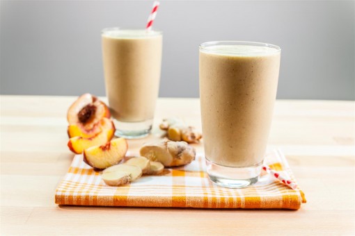 Just Peachy Ginger-bread Smoothie
