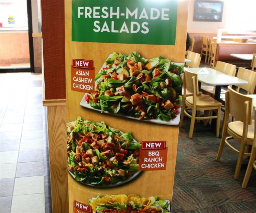 Wendys new salads