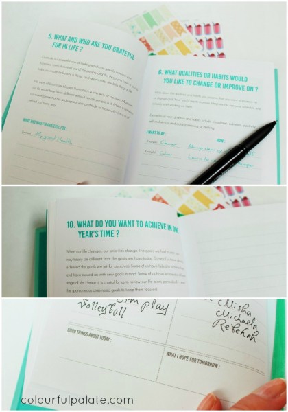 Inside the Happiness Planner