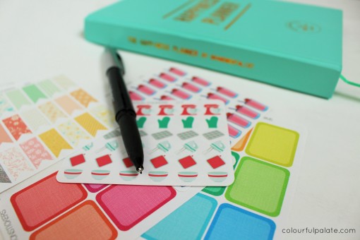 Station Stickers and the Happiness Planner