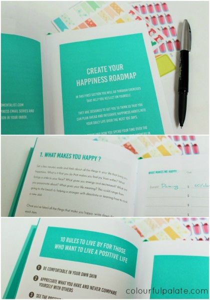 What the Happiness Planner Looks Like