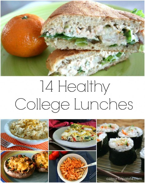 14 Healthy College Lunches by Colourful Palate