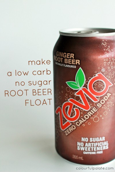 How to make a #lowcarb, #nosugar #rootbeer float! You will fall in love