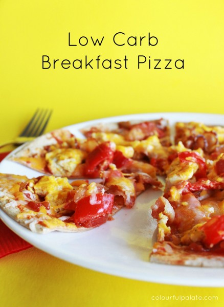 Low Carb Breakfast Pizza Recipe