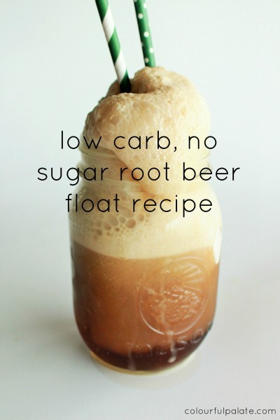 The #nosugar #lowcarb #rootbeerfloat you cannot pass up!