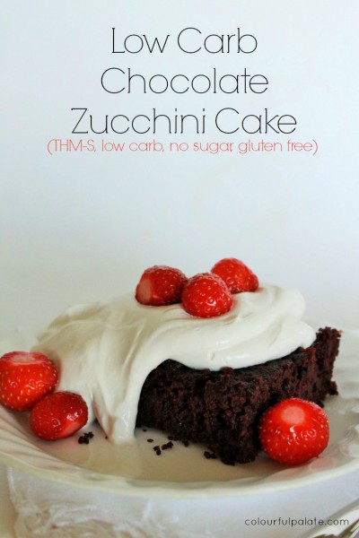 Low Carb Zucchini Cake