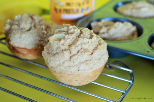PB and Banana Muffin recipe for the low carbers and gluten free