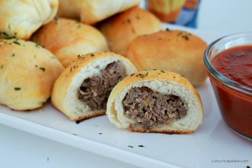 Fluffy Meatball Rolls for a Holiday Appetizer