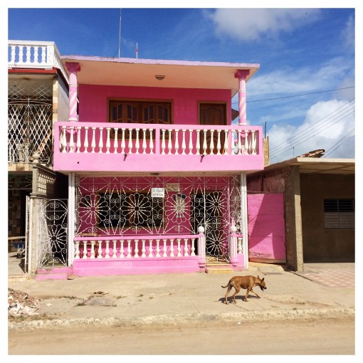 Love the architecture in Cuba - even has pink houses