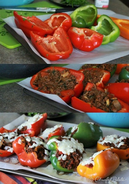 How to Make Italian Stuffed Peppers Low Carb to satisfy those pasta cravings WITHOUT having any pasta!
