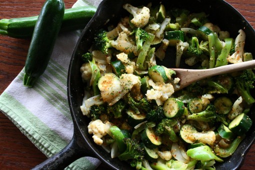 Green Veggie Stirfry 01