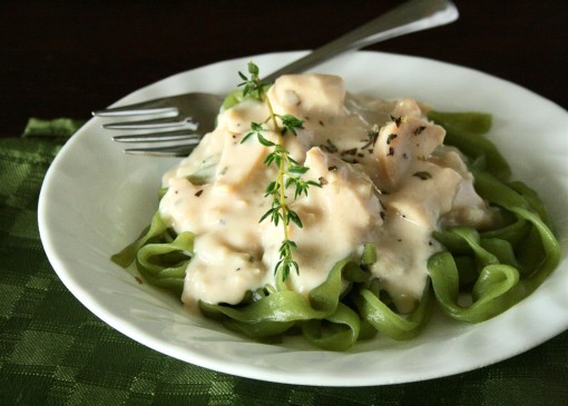 Eat Pasta again! Low Carb Pasta with Garlic White