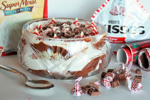 Peppermint Chocolate Trifle for the Holidays